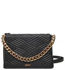 Torebka listonoszka DKNY czarna 