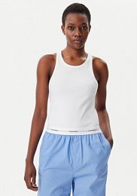 Top Calvin Klein Underwear biały damski 
