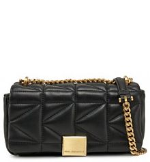 Torebka wieczorowa KARL LAGERFELD czarna 