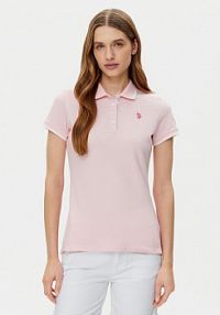 Koszulka polo U.S. Polo Assn. różowa damska U.S.  Assn.