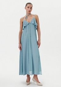 Sukienka letnia TWINSET niebieska 