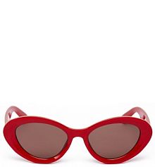 Okulary JENNY czerwone damskie Przeciwsłoneczne