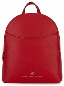 Plecak Beverly Hills Polo Club czerwony damski 
