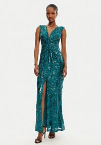Sukienka wieczorowa Rinascimento zielona 