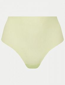 Figi Chantelle zielone Klasyczne z wysokim stanem