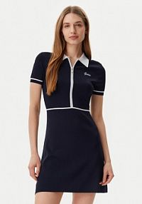 Sukienka dzianinowa Guess granatowa 