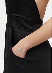 Bransoletka Guess srebrna 