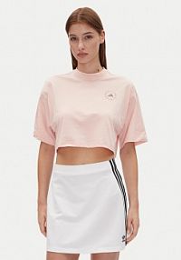 T-shirt adidas by Stella McCartney różowy damski Adidas