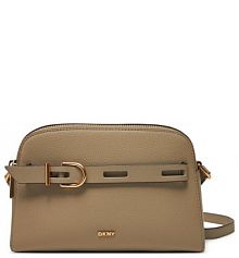 Torebka listonoszka DKNY brązowa 