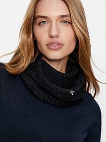 Komin Guess czarny damski 