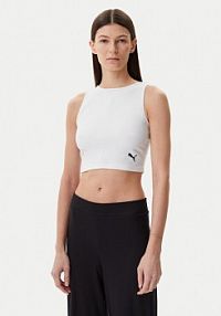 Top Puma biały damski Ess 629765  Slim Fit
