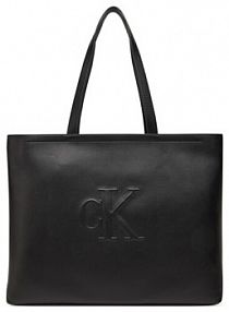 Torebka shopperka Calvin Klein Jeans czarna 