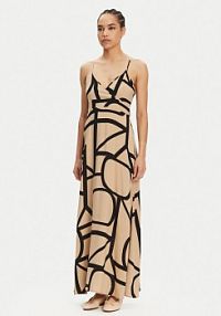 Sukienka letnia ONLY beżowa 