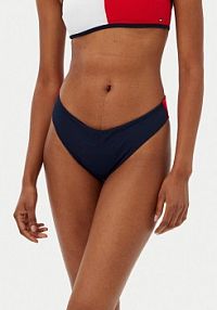 Strój kąpielowy Tommy Hilfiger niebieski Dół od bikini