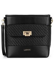 Torebka listonoszka Lasocki czarna 