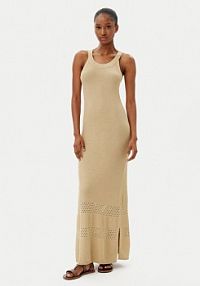 Sukienka letnia Selmark beżowa 