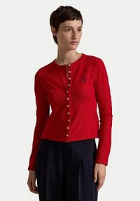 Kardigan Polo Ralph Lauren czerwony 