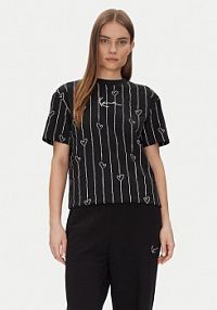 T-shirt Karl Kani czarny damski 