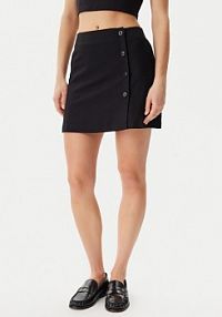 Spódnica mini Calvin Klein Jeans czarna 