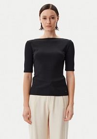 Bluzka Calvin Klein czarna damska 