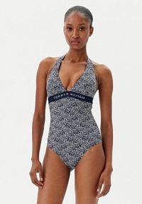 Strój kąpielowy Tommy Hilfiger granatowy 