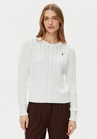 Sweter U.S. Polo Assn. biały damski 