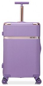 Walizka Semi Line fioletowa średnia