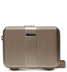 Kosmetyczka WITTCHEN złota Kuferek