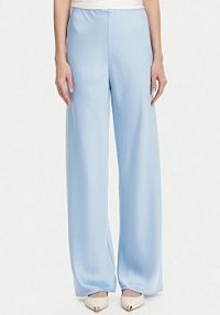 Spodnie eleganckie Imperial niebieskie damskie Materiałowe