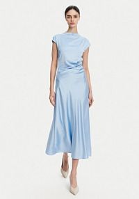 Sukienka koktajlowa Imperial niebieska 