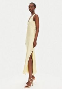 Sukienka wieczorowa TWINSET beżowa 