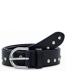 Pasek Desigual czarny damski Damski