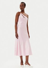 Sukienka koktajlowa Imperial różowa 