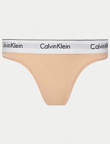 Stringi Calvin Klein Underwear pomarańczowe 