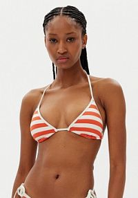 Strój kąpielowy Tommy Hilfiger pomarańczowy Góra od bikini