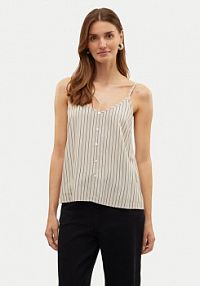Top Vero Moda beżowy damski 