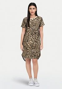 Sukienka codzienna JDY brązowa 