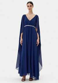 Sukienka wieczorowa Rinascimento granatowa 