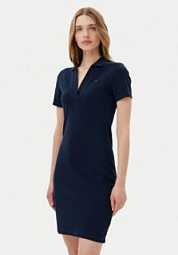 Sukienka codzienna Tommy Hilfiger granatowa 