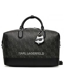 Torba weekendowa KARL LAGERFELD czarna 