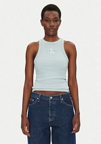 Top Calvin Klein Jeans niebieski damski 