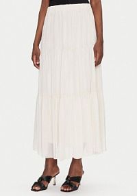 Spódnica maxi Dixie beżowa 