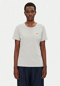 T-shirt Fransa szary damski 