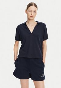 Koszulka polo Tommy Hilfiger granatowa damska 