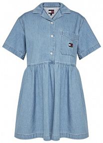 Sukienka jeansowa Tommy Jeans niebieska 