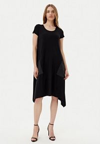 Sukienka codzienna Joseph Ribkoff czarna 251146  Regular Fit