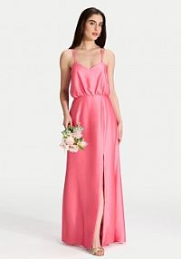 Sukienka wieczorowa Swing różowa 