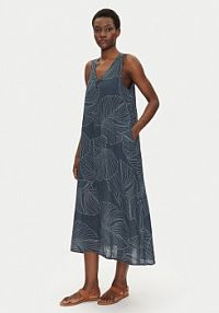 Sukienka letnia Bomboogie granatowa AW8391TLIS5  Regular Fit