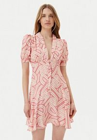 Sukienka letnia Silvian Heach różowa 