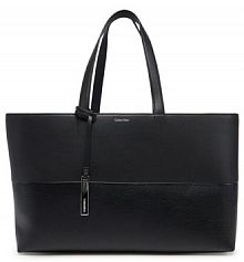 Torebka shopperka Calvin Klein czarna 
